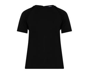 Jacquemus - Clavea T-Shirt - Femme - Tops - Noir - Taille: 40 FR