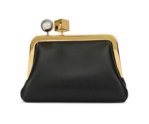 Jacquemus - Clutch The Berlingot Small - Femme - Sacs - Noir - Taille: ONE Size