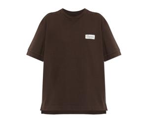 Jacquemus - Corso T-Shirt - Femme - Tops - Brun - Taille: 38 FR
