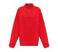 Jacquemus - Cotton Turtleneck Rond Carré - Homme - Sweatshirts et sweats à capuche - Rouge - Taille: XS