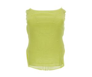 Jacquemus - Draped Tank - Femme - Tops - Vert - Taille: 38 FR