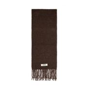 Jacquemus - Écharpe en Alpaga et Mohair Marron Aw25 - Femme - Accessoires - Brun - Taille: ONE Size