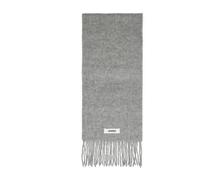 Jacquemus - Écharpe Grise Aw25 - Femme - Accessoires - Gris - Taille: ONE Size