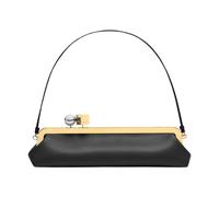 Jacquemus, Femme, Sacs, Noir, Taille: ONE Size Pochette Clutch en Cuir