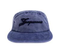 Jacquemus, unisex, Accessoires, Bleu, Taille: 56 CM Flat-Visor Cotton Cap