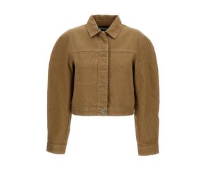Jacquemus - Giacca Workwear - Femme - Vestes - Brun - Taille: 40 FR
