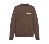 Jacquemus - Gros Grain SweaT-shirt - Homme - Sweatshirts et sweats à capuche - Brun - Taille: 2XL