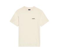 Jacquemus - Gros Grain T-shirt - Homme - Tops - Beige - Taille: M