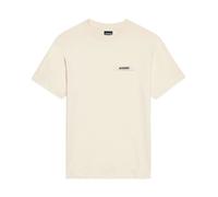 Jacquemus - Gros Grain T-shirt - Homme - Tops - Beige - Taille: XL