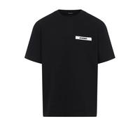 Jacquemus - Gros Grain T-shirt - Homme - Tops - Noir - Taille: L
