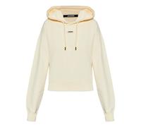 Jacquemus - Grosgrain Sweat à capuche - Femme - Sweatshirts et sweats à capuche - Beige - Taille: 38 FR