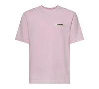 Jacquemus - Grosgrain T-shirt - Homme - Tops - Rose - Taille: S