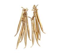 Jacquemus - Les Boucles Haricots Earrings - Femme - Accessoires - Jaune - Taille: ONE Size