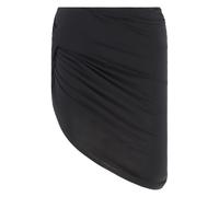 Jacquemus - Jupe Drapée - Femme - Jupes - Noir - Taille: 40 FR