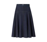 Jacquemus - Jupe en Denim Triangle Bleu Foncé - Femme - Jupes - Bleu - Taille: W28