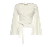 Jacquemus - La Cache Coeur Ventadou Top - Femme - Blouses et Chemises - Blanc - Taille: 38 FR