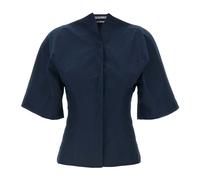 Jacquemus - La Chemise Moisson - Femme - Blouses et Chemises - Bleu - Taille: 40 FR