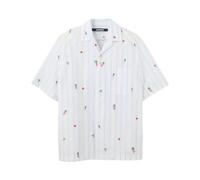 Jacquemus - Chemise à Manches Courtes Romarin - Homme - Chemises - Multicolore - Taille: S