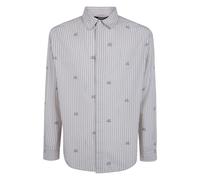Jacquemus - La Chemise Simon Chemise à Manches Longues - Homme - Chemises - Blanc - Taille: S
