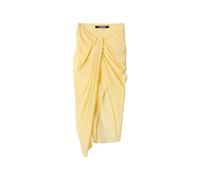 Jacquemus - La Jupe Pareo - Femme - Jupes - Jaune - Taille: 38 FR