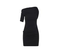Jacquemus - La Mini Robe Drapeado - Femme - Robes - Noir - Taille: 36 FR