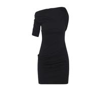 Jacquemus - La Mini Robe Drapeado - Femme - Robes - Noir - Taille: 38 FR