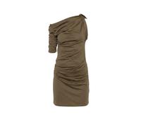 Jacquemus - La Mini Robe Drapeado - Femme - Robes - Vert - Taille: 38 FR