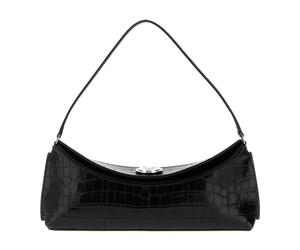 Jacquemus - La Pochette Ovalo - Femme - Sacs - Noir - Taille: ONE Size