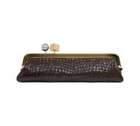 Jacquemus - La Pochette Salon - Femme - Sacs - Brun - Taille: ONE Size