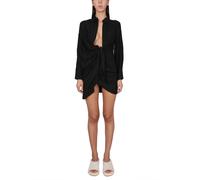 Jacquemus - La Robe Bahia Dress - Femme - Robes - Noir - Taille: 34 FR
