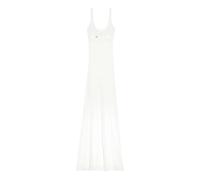 Jacquemus - La Robe Maille Oranger - Femme - Robes - Blanc - Taille: 38 FR