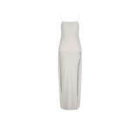 Jacquemus - La Robe Maille Plumetis - Femme - Robes - Blanc - Taille: 36 FR