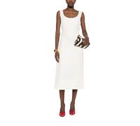 Jacquemus - La Robe Tablier Midi Dress - Femme - Robes - Beige - Taille: 38 FR