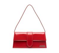 Jacquemus - Le Bambino Long sac porté épaule en cuir - Femme - Sacs - Rouge - Taille: ONE Size