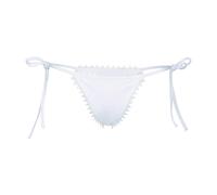 Jacquemus - Le Bas de Maillot Picot - Femme - Maillots de bain - Blanc - Taille: 40 FR