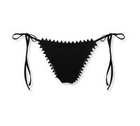 Jacquemus - Le Bas De Maillot Picot - Femme - Maillots de bain - Noir - Taille: 40 FR