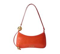 Jacquemus - Le Bisou Perle Shoulder Bag - Femme - Sacs - Orange - Taille: ONE Size