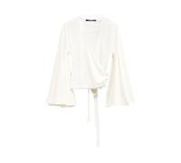 Jacquemus - Le Cache Coeur Ventadou Top - Femme - Blouses et Chemises - Blanc - Taille: 38 FR