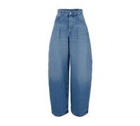 Jacquemus - Ovalo de-Nîmes Jeans - Femme - Jeans - Bleu - Taille: W25
