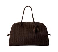 Jacquemus - Le Grand Turismo Raffia Bag - Femme - Sacs - Brun - Taille: ONE Size