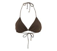 Jacquemus - Le Haut De Plage Triangle - Femme - Maillots de bain - Brun - Taille: 36 FR