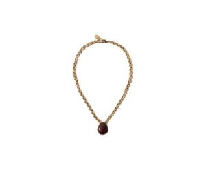 Jacquemus - Le Pendant Raisin Necklace - Femme - Accessoires - Jaune - Taille: ONE Size