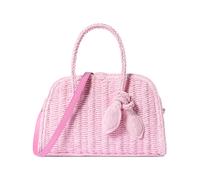 Jacquemus - Le Petit Turismo Raphia - Femme - Sacs - Rose - Taille: ONE Size