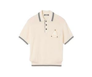 Jacquemus - Le Polo Voilier - Homme - Tops - Beige - Taille: S
