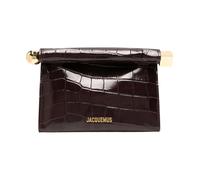 Jacquemus - Le Sac Rond Carre - Femme - Sacs - Brun - Taille: ONE Size