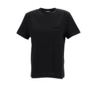 Jacquemus - Le T-shirt à manches courtes Gros Grain - Femme - Tops - Noir - Taille: 36 FR