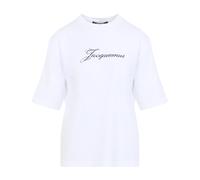 Jacquemus - Le T-shirt - Femme - Tops - Blanc - Taille: 40 FR
