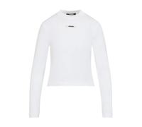 Jacquemus - Le T-shirt Gros Grain - Femme - Tops - Blanc - Taille: 36 FR