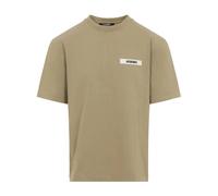Jacquemus - Le T-Shirt Grosgrain T-Shirt - Homme - Tops - Vert - Taille: S