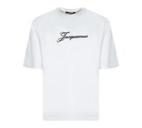 Jacquemus - Le T-shirt - Homme - Tops - Blanc - Taille: XL